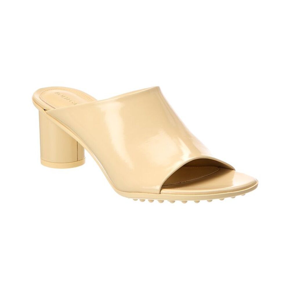 Bottega Veneta Atomic Leather Mule, Beige